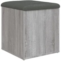 vidaXL Polsterbank Grau 42 x 42 x 45 cm
