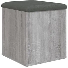 vidaXL Polsterbank Grau 42 x 42 x 45 cm