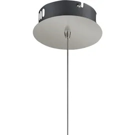 GLOBO Hängeleuchte 1-flg. 12 cm rund nickel matt Acryl