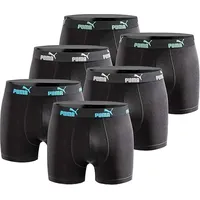 Puma Boxershorts 6er-Pack Baumwolle schwarz 2XL