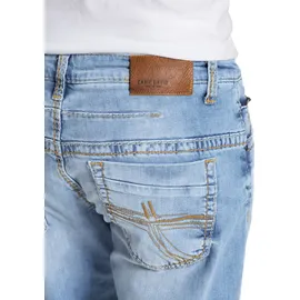 Camp David Loose-fit-Jeans »CO:NO« mit markanten Nähten 32, Länge 32, blau Herren, Gr. - light, vintage, , 72481752-32 Länge 32