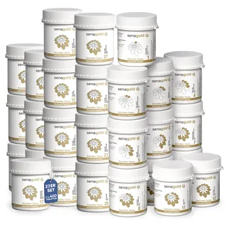 Senagold Schüssler Salze Set Nr. 1-27, 27x400 Tabletten – alle 27 Schüßler Salze in einem Komplett-Set