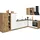 kochstation Winkelküche L-Form 380 cm weiß