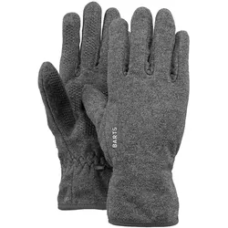 BARTS Unisex Handschuhe - Fleece Gloves, Fingerhandschuhe, warm, mit Grip Grau XL