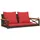 vidaXL Hängebank 109 x 62 x 40 cm Braun