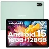 DOOGEE U10 2025 Neueste Android 15 Tablet 10 Zoll, 16GB RAM+128GB ROM (2TB TF) Kinder Tablets PC 5060mAh Gaming Tablet Android, Widevine L1/ 8MP+5MP Dual Kamera/WiFi 6/ Type C/ 3.5mm Kopfhörerbuchse
