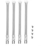 ComfyHarbor 4 Stück Edelstahl-Grillbrenner für Weber für Genesis 300 E330 E320 E310 S310 S320 S330 Gasgrill Gasgrill Brenner Set