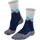 TK2 Crest Trekkingsocken Damen 41-42 Blau/Grau
