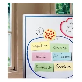 Legamaster Moderationspapier weiß 100 St