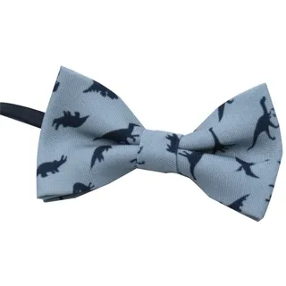 Stakee Kinder Fliege Dinosaurier Muster Fliege vorgebundene Fliege Einstellbare Bedruckte Fliege Gentleman Fliege