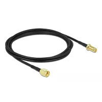 DeLock Antennenverlängerungskabel - RP-SMA Stecker zu RP-SMA weiblich