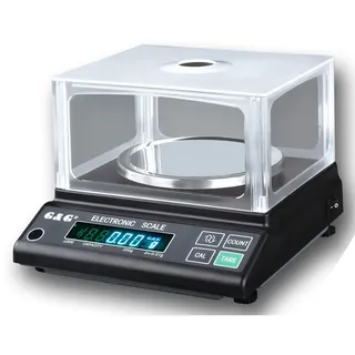 JJ100 110g/0,01g Präzisionswaage Laborwaage Feinwaage Industriewaage Tischwaage Goldwaage G&G