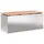 vidaXL Gartenbank 100 x 40 x 43 cm Silber