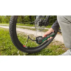 Bosch Akku-Druckluftpumpe PNEO, Fahrradtasche
