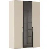 Rauch Drehtürenschrank SKAT SHINE 151 x 223 x 63 cm Beige