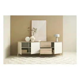 Schöner Wohnen Sideboard Laboe 200 x 67 cm Braun
