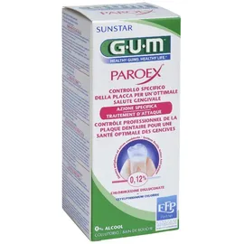 Gum Paroex Mundspülung 0,12% Chlorhexidin alkoholfrei 300 ml
