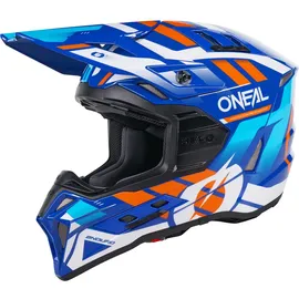 O'Neal EX-SRS Blau/Orange/Weiß XXL