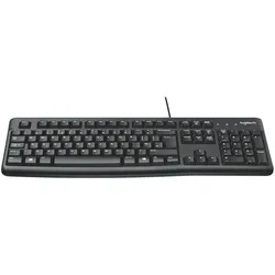 Logitech K120 - Tastatur US-Layout kabelgebunden, schwarz