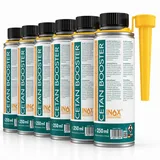 INOX Cetan Booster 6x250ml – Mehr Leistung aus jedem Tank | Cetanzahl +5 Punkte | Diesel Additiv gegen Nageln & Kaltstartprobleme