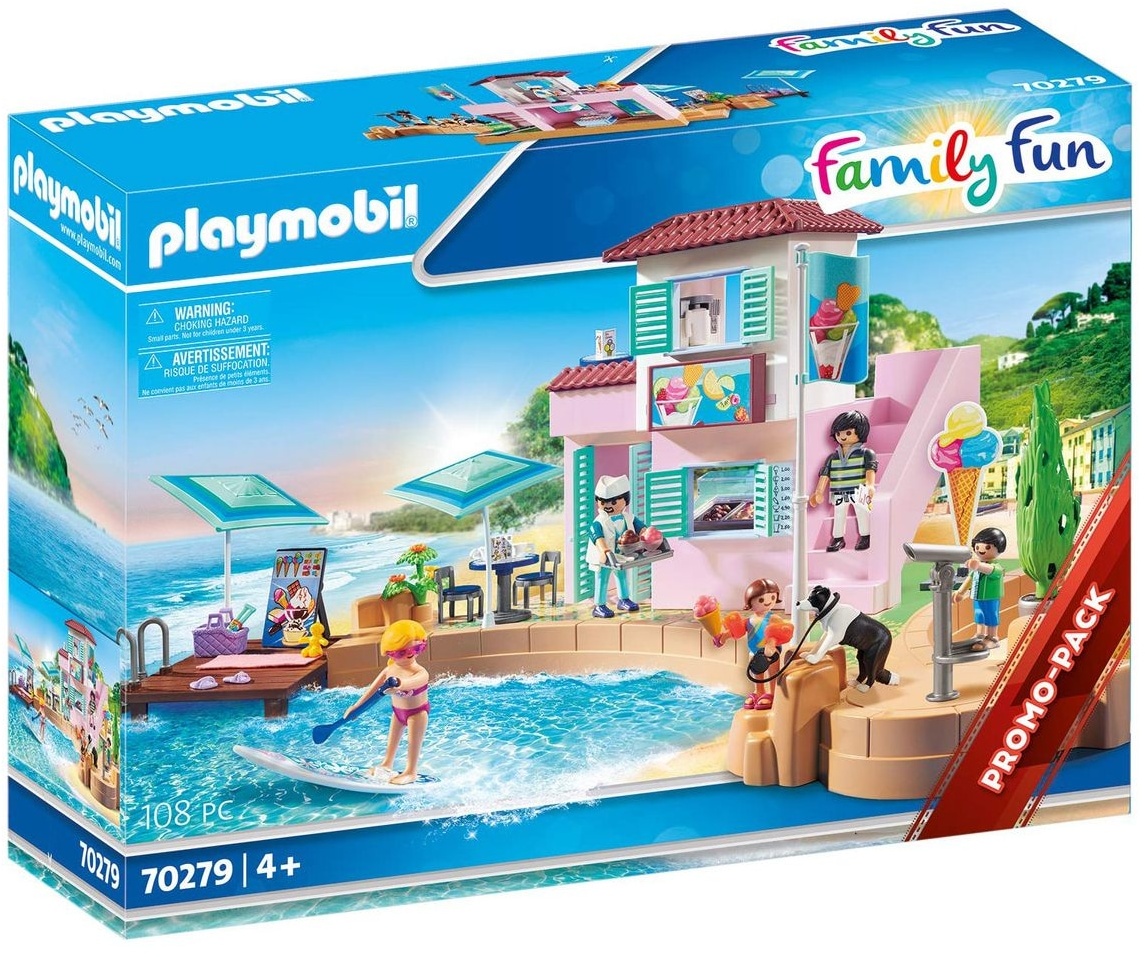 PLAYMOBIL® 70279 - Family Fun - Eisdiele am Hafen