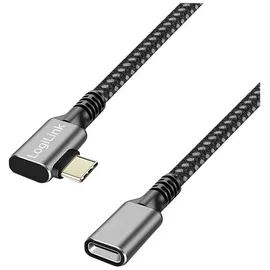 Logilink USB-C 2 m Schwarz/Grau