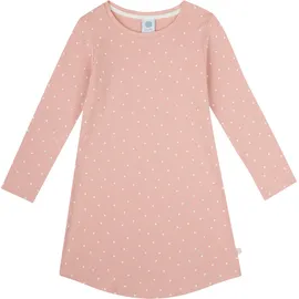 Sanetta Nachthemd, Langarm, Rundhals-Ausschnitt, für Kinder, 38125 SILVER PIN, 116