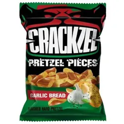 Crackzel Garlic Bread Pretzel Chips 85g