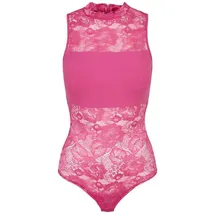 URBAN CLASSICS Bodysuit Laces Rosa/Lila M