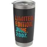 Limitierte Auflage, Juni 2007 Geburtstag Doppelwandiger Edelstahl-Thermobecher