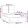 vidaXL Boxspringbett 140 x 200 cm Hellgrau