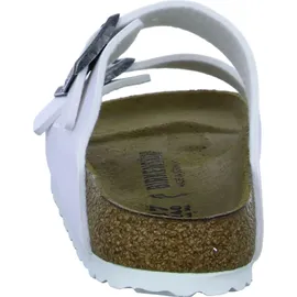 Birkenstock Arizona Birko-Flor schmal weiß 45