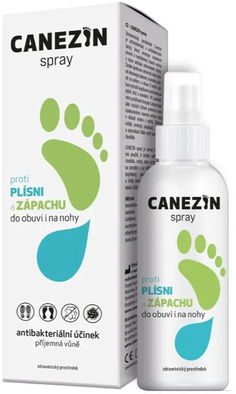 Canezin Spray Fußspray gegen Schweiß- und Schweißgeruch 100 ml