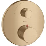 Hansgrohe Axor Starck Thermostat Unterputz mit Absperrventil, brushed bronze