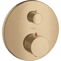 Hansgrohe Axor Starck Thermostat Unterputz mit Absperrventil, brushed bronze