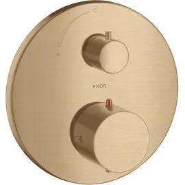 Hansgrohe Axor Starck Thermostat Unterputz mit Absperrventil, brushed bronze