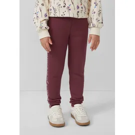 s.Oliver Kuschelige Thermofleece-Leggings mit Glitzerprint rot 122