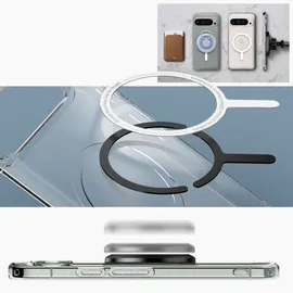 SPIGEN Google Pixel 9 Pro XL Ultra Hybrid OneTap Metal Ring Hülle transparent