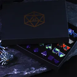 Mystery Packs (Acryl, Resin, Metall) - Metallwürfel (Drachenreiter)