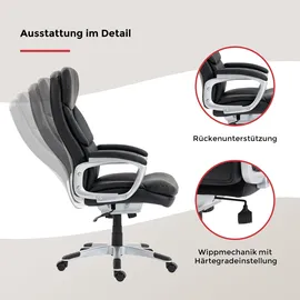 Duo Collection Theodor XXL Chefsessel schwarz
