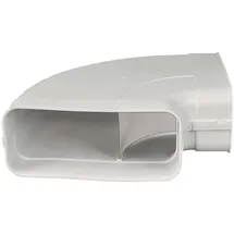 airtec optiMairo 150 Rohrbogen, Kunststoff, weiß