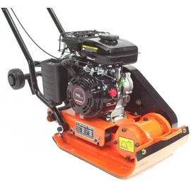 Apex Digital Rüttelplatte 52kg Verdichter 8 kN Rüttler Set PU-Matte Fahrwerk 56119