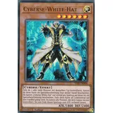 YS18-DE004 - Cyberse-White-Hat - Ultra Rare - DE - im Set mit Ultrapro Toploader - Yugioh