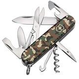 Victorinox Schweizer Taschenmesser, Climber, Multitool, Swiss Army Knife mit 14 Funktionen, Klinge, Korkenzieher, Dosenöffner