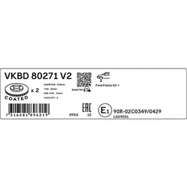 SKF VKBD 80271 V2