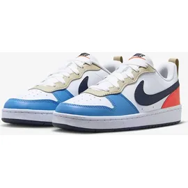 Nike Court Borough Low Recraft Kids White/Thunder Blue/Light Crimson 35,5