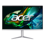 Acer Aspire C24-1300, All-in-One PC, mit 23,8 Zoll Display, AMD RyzenTM 3 7320U Prozessor, 8 GB RAM, 256 SSD, AMD, UHD Graphics, Schwarz / Silber Windows 11 Home (64 Bit)