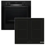 Bosch Backofen Hydrolyse + Induktionskochfeld PowerBoost autark 60 cm