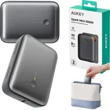 Aukey Powerbank Spark Mini 20W USB-C/USB-A Grau