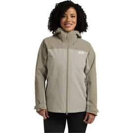 Jack Wolfskin Wild Places 3in1 Jacket W pale sand L